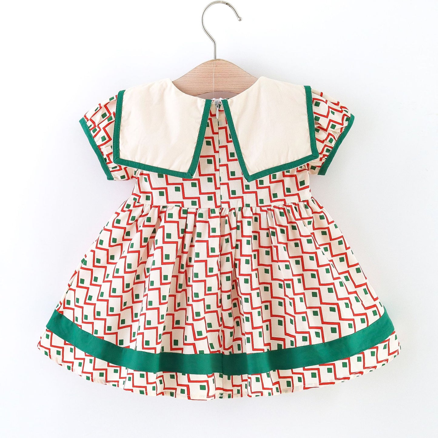 Vestido Infantil Geométrico Moranguinho