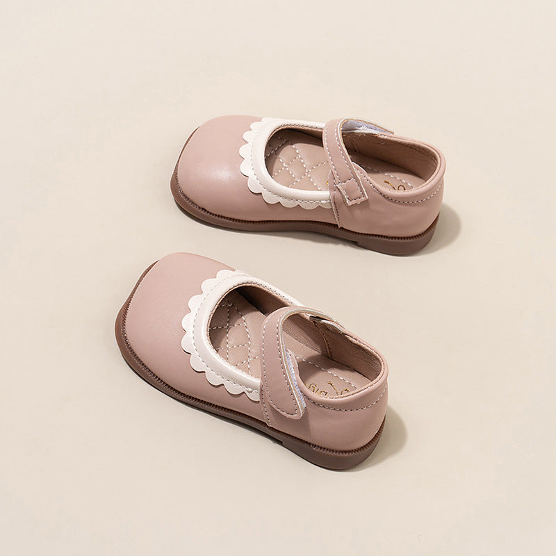 Sapato Infantil Feminino Velcro Conforto