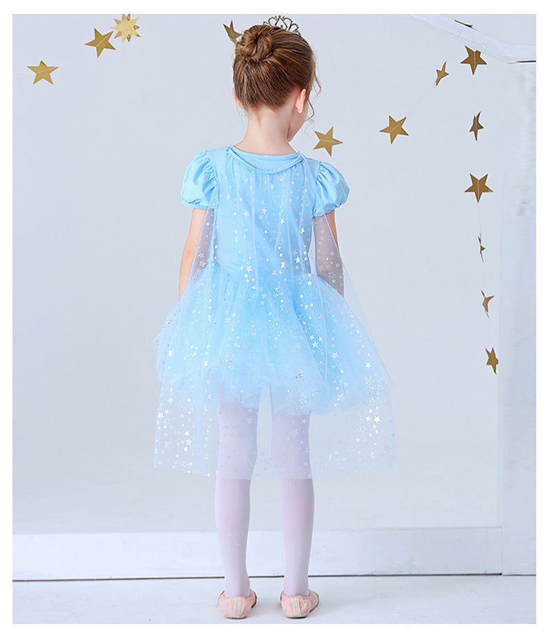 Vestido Body Infantil De Festa Princesas