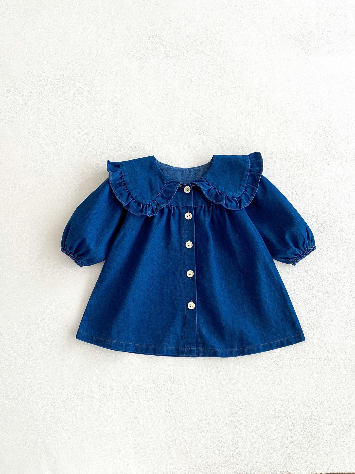 Vestido Infantil Jeans Golinha