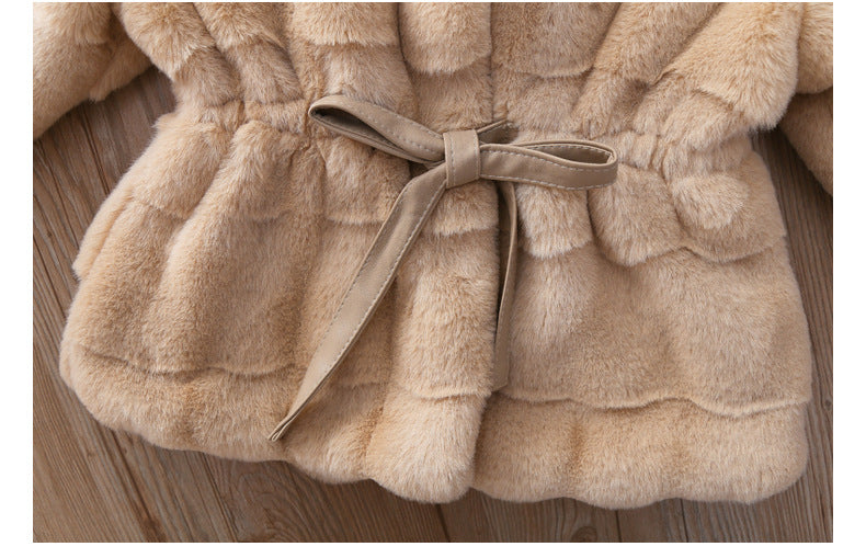 Casaco Infantil Feminino Cintinho Princesa