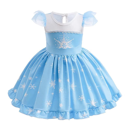 Vestido De Festa Infantil Frozen