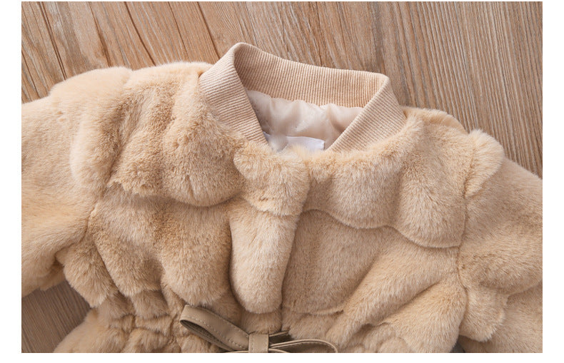 Casaco Infantil Feminino Cintinho Princesa