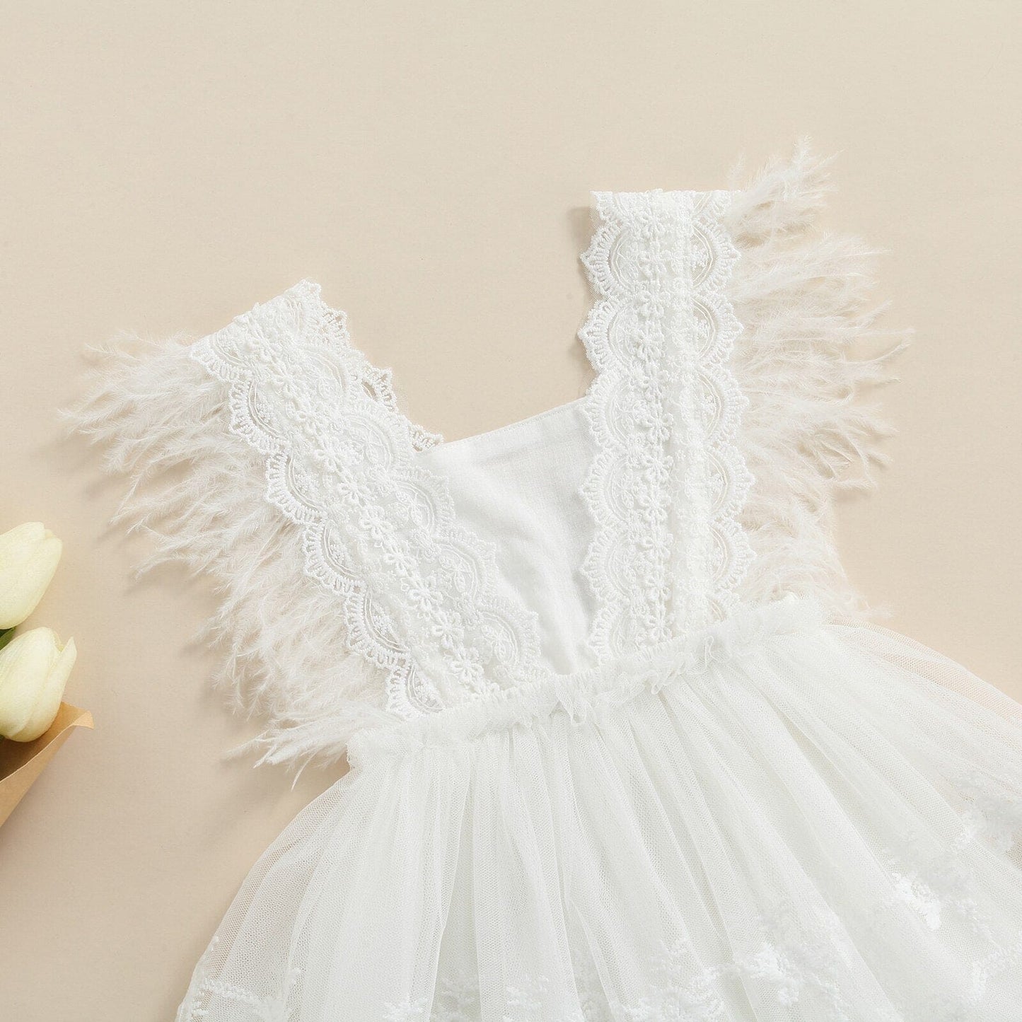Body Infantil Branco Princesa