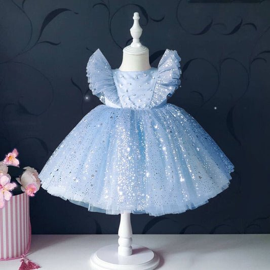 Vestido Infantil Estrelinhas