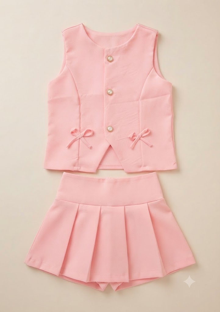 Conjunto Infantil Alfaiataria Lacinho