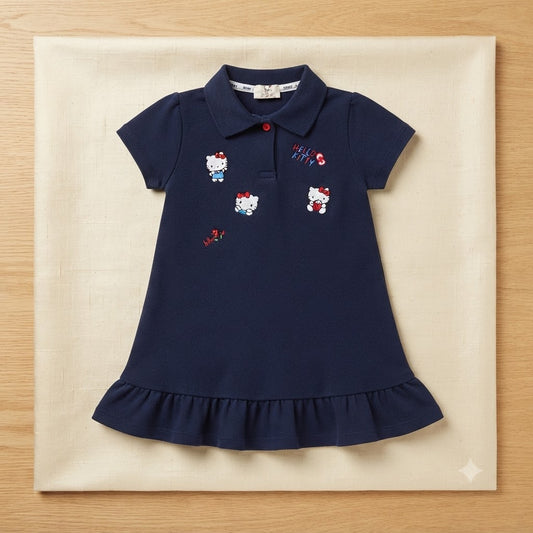 Vestido Infantil Hello Kitty