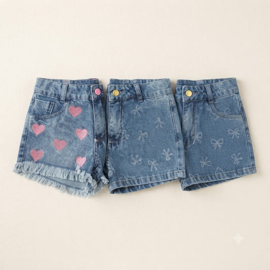 Shorts Jeans Estampas