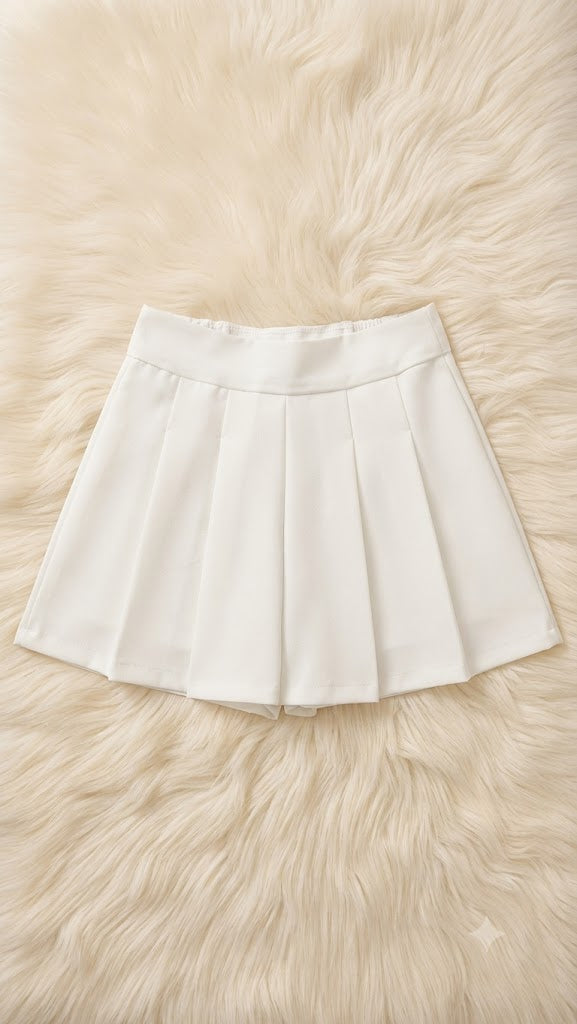 Shorts Saia Alfaiataria Preguinhas