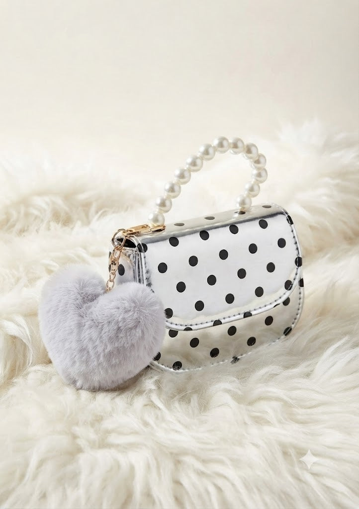 Bolsa Poá Coração Pelucia