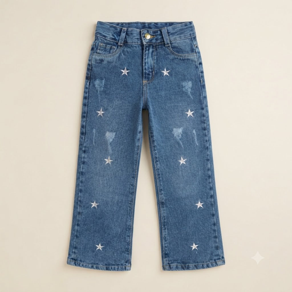 Calça Jeans Estampas