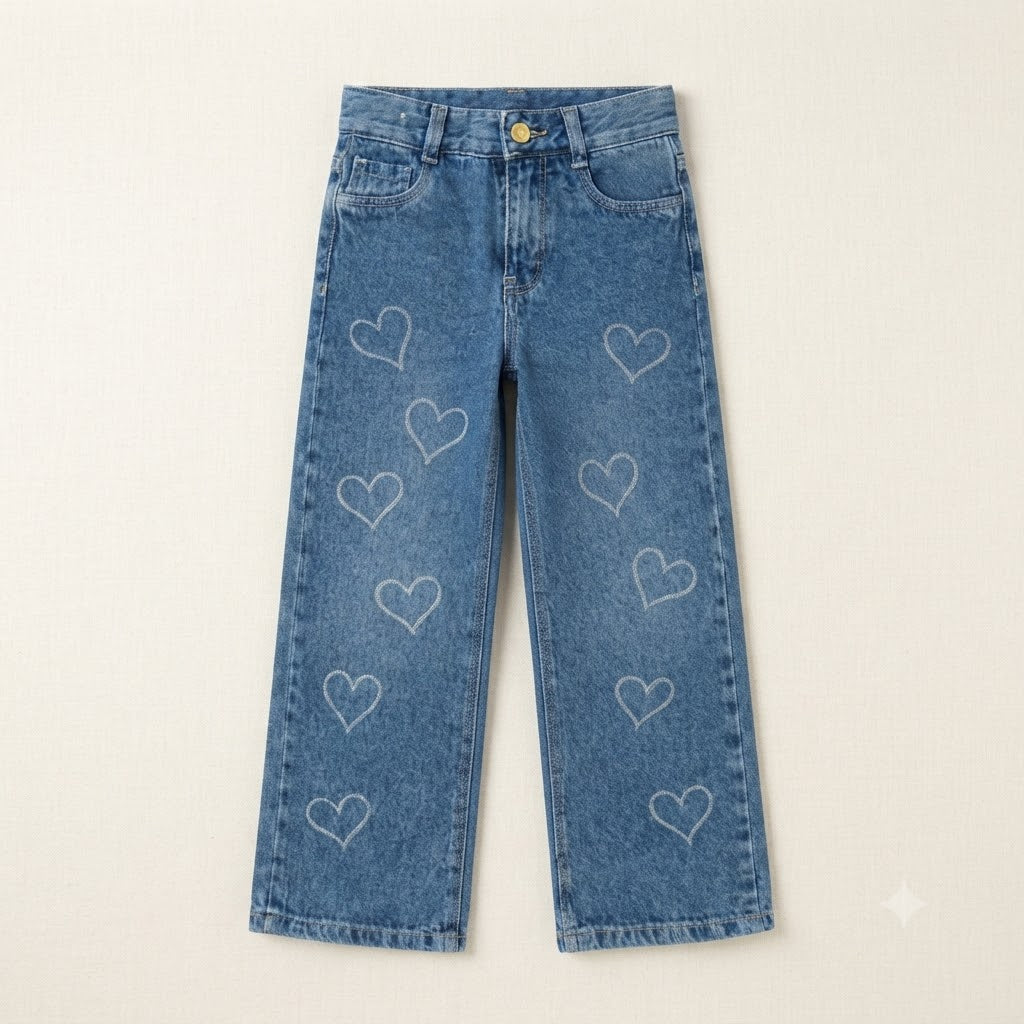 Calça Jeans Estampas