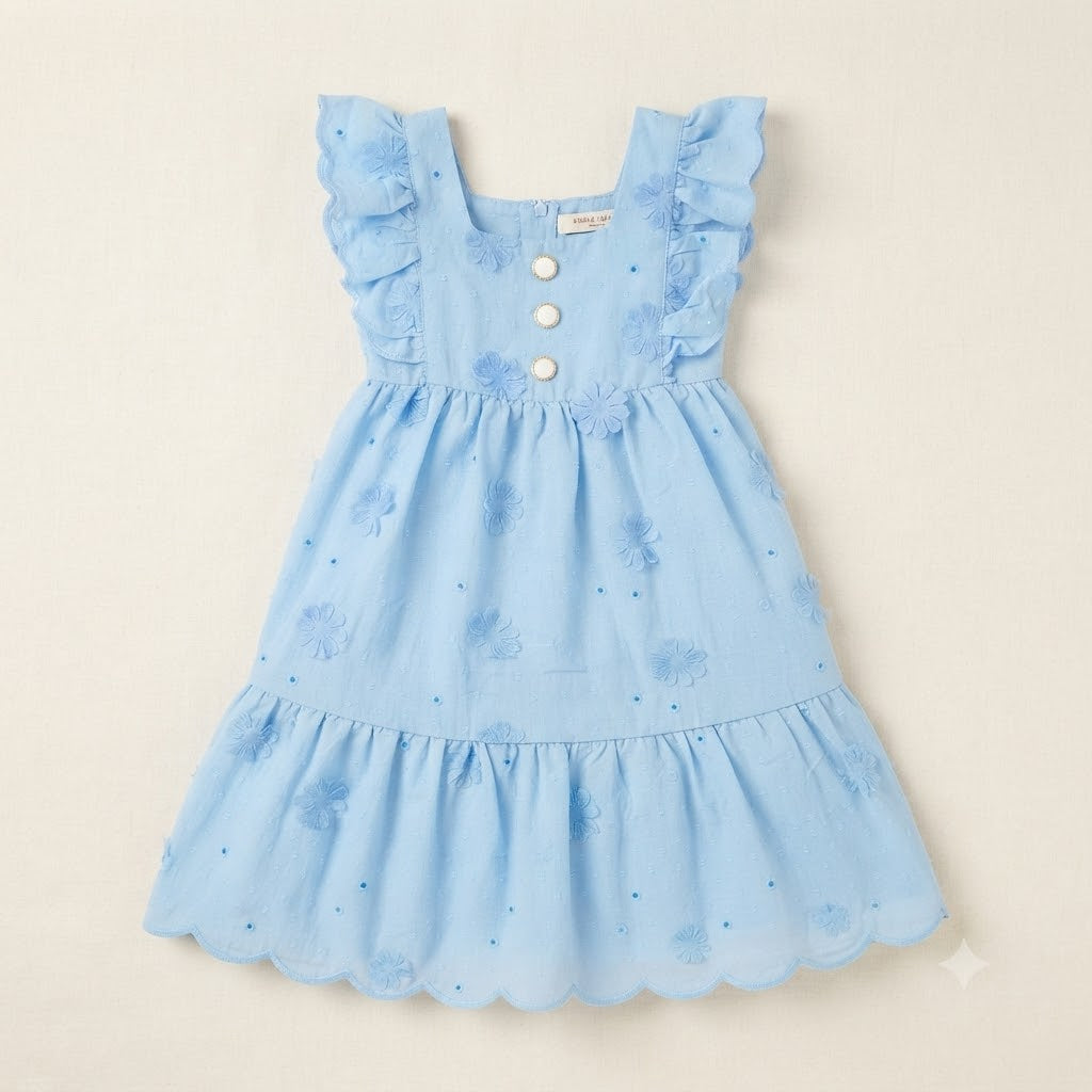 Vestido Lese Laço Costas