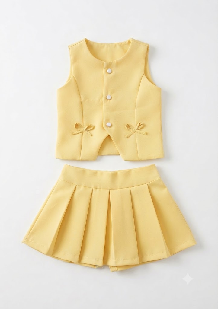 Conjunto Infantil Alfaiataria Lacinho