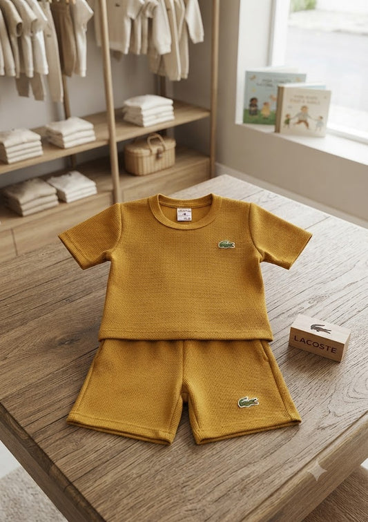 Conjunto Infantil Masculino Caramelo