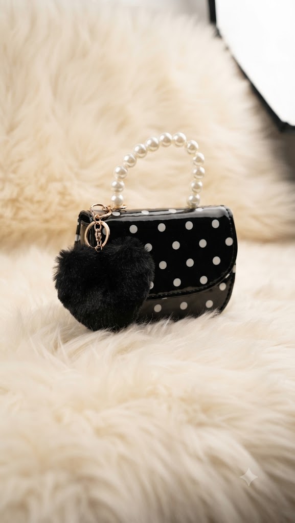 Bolsa Poá Coração Pelucia